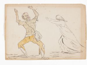 Supporting image for story: Unpublished sketches of Charles Dickens go on display for first time