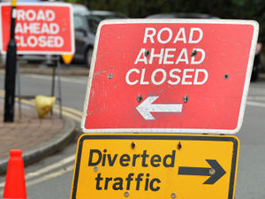 Supporting image for story: Roads closed after water main bursts in West Bromwich