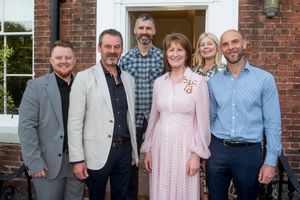 Lord-Lieutenant of Shropshire, Anna Turner with the Fabweld team