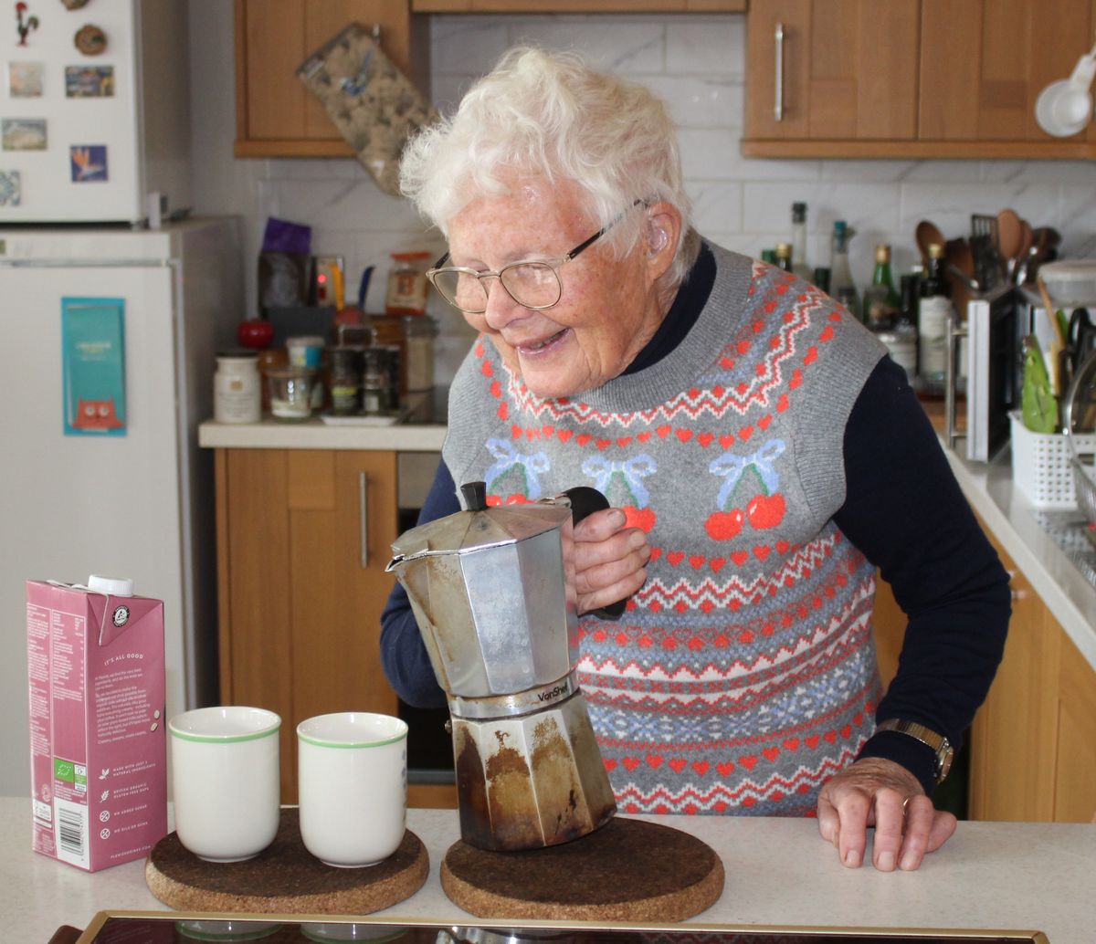 Award-winning 93-year-old fundraiser invites residents to support latest event - and don Christmas jumpers