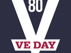 Special VE Day wool art installation which wowed Wonderwool Wales visitors now to tour the UK