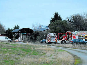 Supporting image for story: Probe continues into cause of severe fire at Market Drayton farmhouse