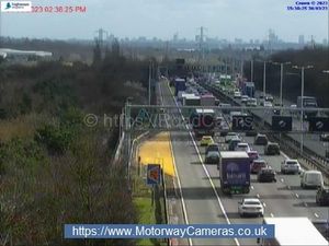 Supporting image for story: Traffic on the M6 near Walsall due to 'accident' 