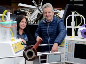 Supporting image for story: NHS sculpture taking shape