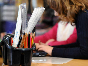 Supporting image for story: First day at school for Shropshire pupils - but many can't even hold a pencil properly