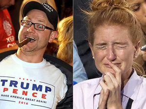 Supporting image for story: Trump is President but Telford and Shrewsbury (in America) backed Hillary