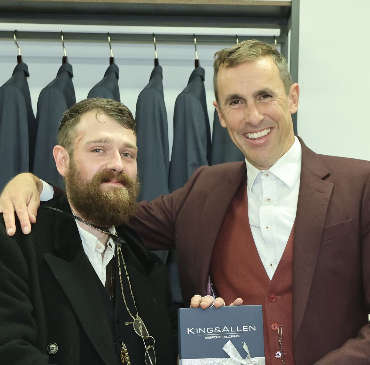 I ran a Tom Hardy lookalike competition in Birmingham to celebrate my new tailoring store opening in the city - here&rsquo;s how it went