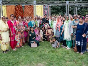 Supporting image for story: Hundreds flock to Wolverhampton park for colourful Punjabi celebration