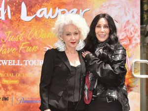 Supporting image for story: Cher celebrates ‘genius singer’ Cyndi Lauper at handprint ceremony