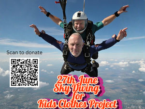 Supporting image for story: Councillor takes to the skies in support of local children’s charity