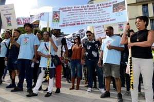Campaigners held a march and protest in Telford in September 2016