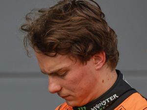 Supporting image for story: Oscar Piastri has first-lap crash but Lando Norris only seventh in Azerbaijan GP