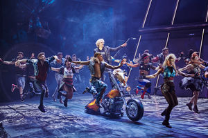 The West End cast of Bat Out of Hell