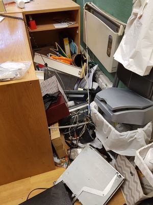 Acorns in Blackheath was broken into. Picture by Toby Porter