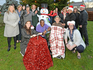 Supporting image for story: BGT star helps light up Christmas for care home residents