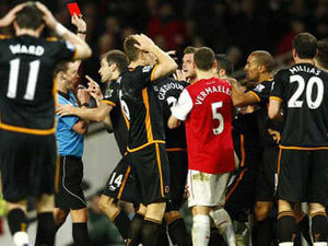 Supporting image for story: Wolves angry at FA's red card verdict