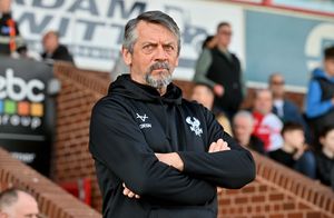 Kidderminster Harriers boss Phil Brown.