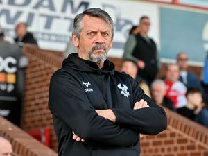 Kidderminster Harriers boss Phil Brown.