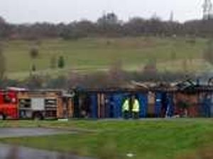 Supporting image for story: Sports centre wrecked in blaze