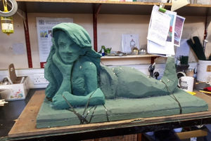 The beginnings of the piece