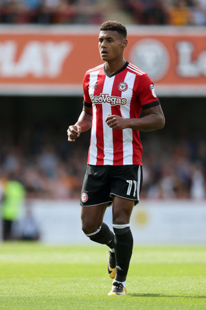 Ollie Watkins of Brentford. (AMA/Sam Bagnall)