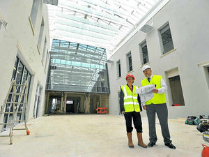 Supporting image for story: First glimpse inside new-look South Staffordshire College Cannock campus building