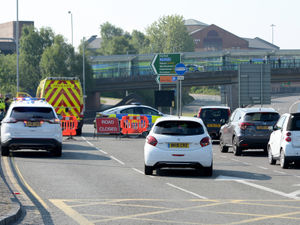 Supporting image for story: Main Wolverhampton route forced to close after man threatens to jump from bridge