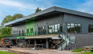 The clubhouse is now completed