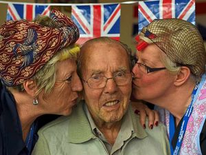 Supporting image for story: Veterans join in patriotic party in Cannock
