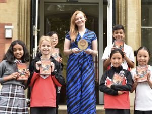 Supporting image for story: Children's author visits Wolverhampton school