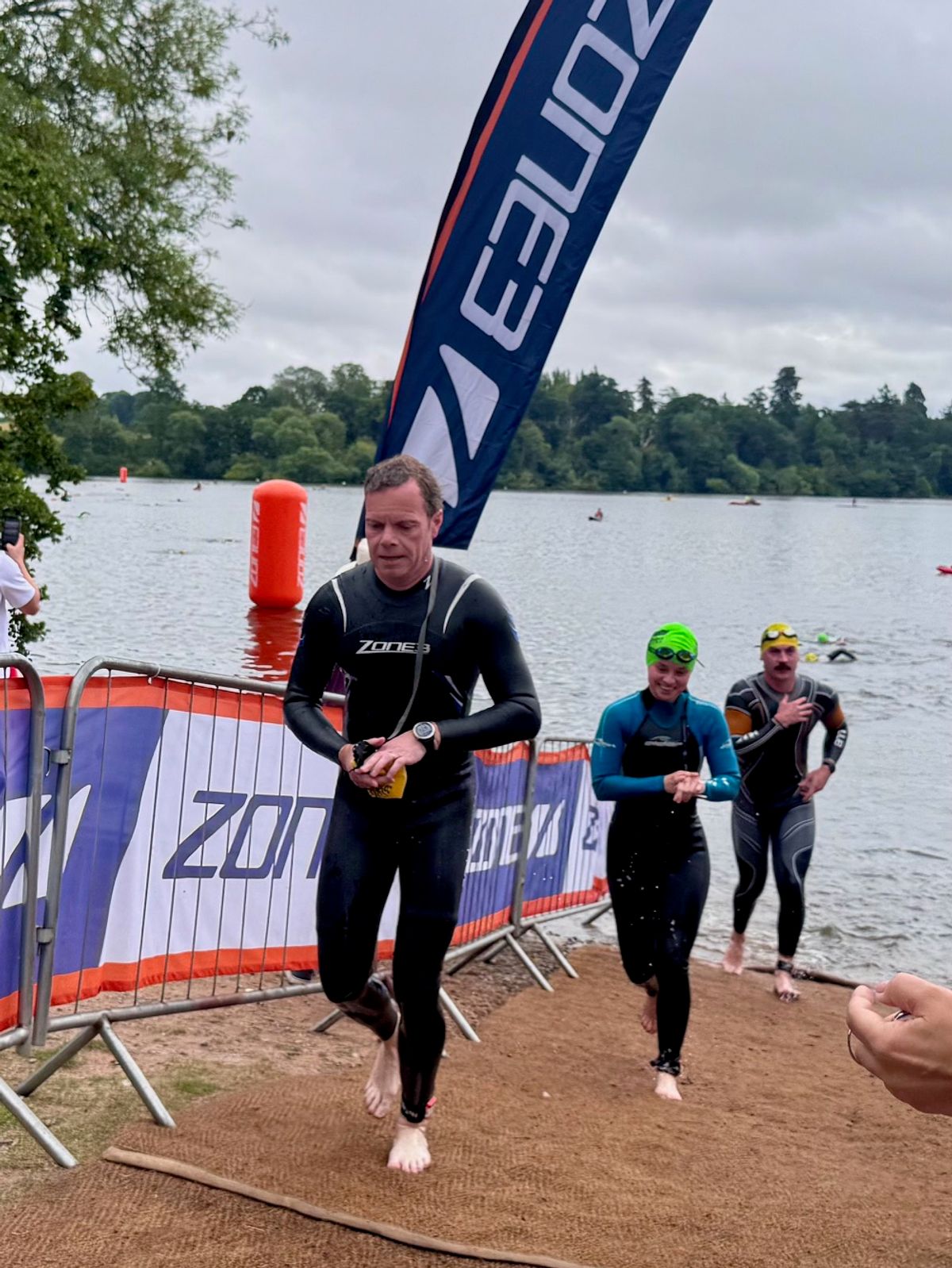 Athletes take on ultimate event in sweltering heat