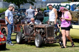 WALSALL COPYRIGHT NATIONAL WORLD TIM THURSFIELD -13/07/25: The Classic car show at Walsall Arboretum.