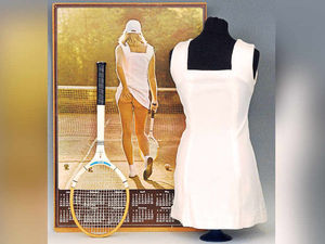 Supporting image for story: Tennis Girl dress set to fetch cheeky sum