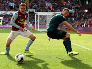 Supporting image for story: Aston Villa assessing Matt Targett after hamstring injury mars impressive debut