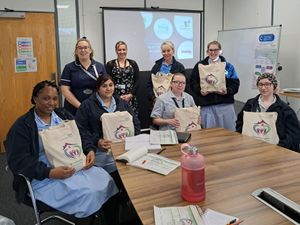 Supporting image for story: District nurse trainees gaining their wings on boot camp-style learning programme