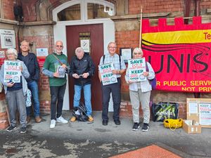 Supporting image for story: Wellington campaigners stage protest over ticket office closures