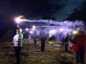 Supporting image for story: Staffordshire PC Claire helps Light the Lakes 