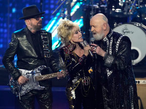 Supporting image for story: Metal star Rob joins Dolly in hall of fame as Judas Priest inducted