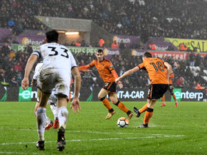 Supporting image for story: Swansea City 2 Wolves 1 – Report and pictures