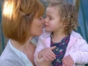 Supporting image for story: Future's bright for girl, 2, hit by stroke