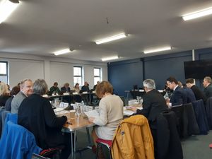 Local plan hearings at Meeting Point House in Telford. Picture: LDRS