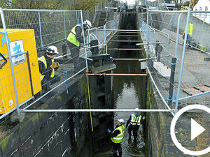 Supporting image for story: Shropshire canal repair project under way