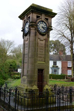 The clock tower remains a much-loved local landmark