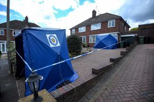 The house in Juliet Road, Halesowen, where the body of Cynthia Beamond was found