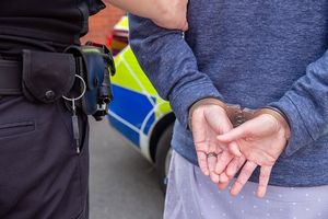 Police officers in Shrewsbury have arrested a man who was wanted after breaching his licence conditions