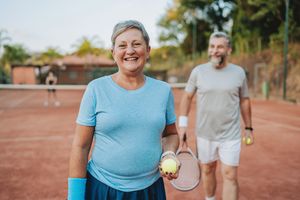 A local charity for older people has Walking Tennis groups in Shrewsbury and Market Drayton.