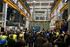 GE Vernova transformation launch event in Stafford