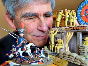 Supporting image for story: Attention! Shropshire home sought for big collection of tiny soldiers - with video