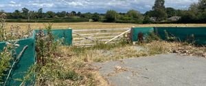 The site just off the main road in Crew Green where 30 affordable homes will be built. By Elgan Hearn LDRS