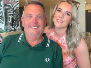 Supporting image for story: 'I'm so grateful for the extraordinary care St Giles Hospice in Staffordshire gave to my stepdad - I did a wing walk to raise funds for them'